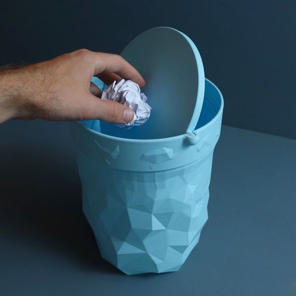 Gazzaladra Trash Can Glitch | Retro | Home Decor | FREE SHIPPING!!! - Picture 3 of 5